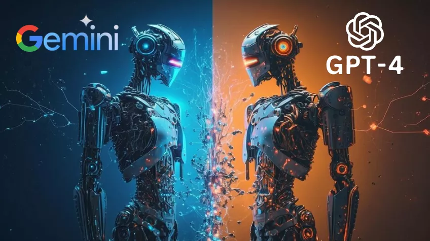 gemini vs chat gpt 4  في مجال الديكور